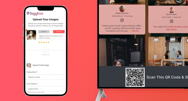 screenshot of Social Walls